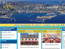 Tablet Screenshot of hotel-du-styvel.com